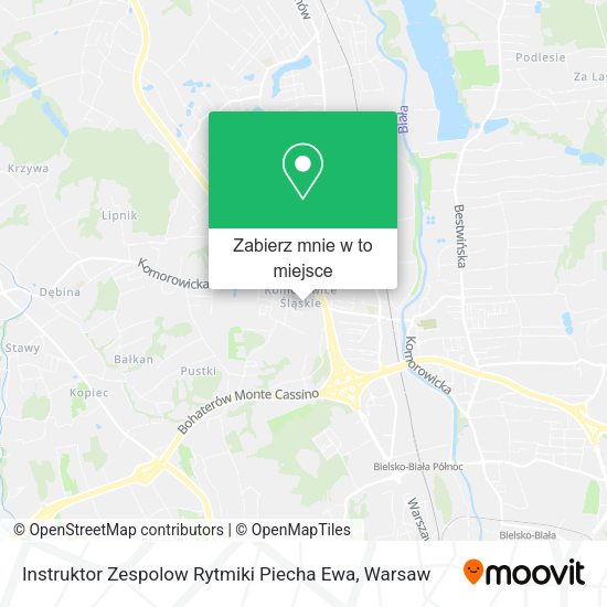 Mapa Instruktor Zespolow Rytmiki Piecha Ewa