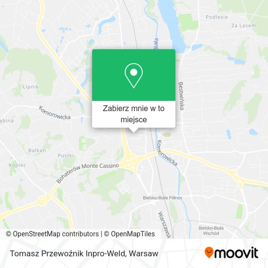 Mapa Tomasz Przewoźnik Inpro-Weld