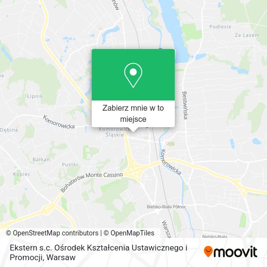 Mapa Ekstern s.c. Ośrodek Kształcenia Ustawicznego i Promocji