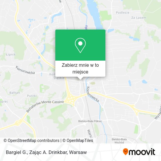 Mapa Bargiel G., Zając A. Drinkbar