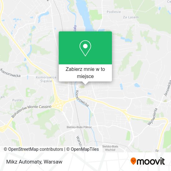 Mapa Mikz Automaty