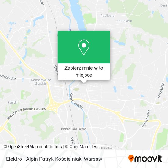 Mapa Elektro - Alpin Patryk Kościelniak