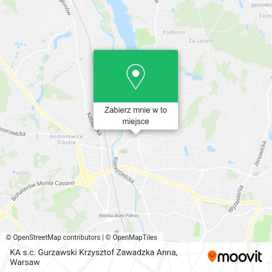 Mapa KA s.c. Gurzawski Krzysztof Zawadzka Anna