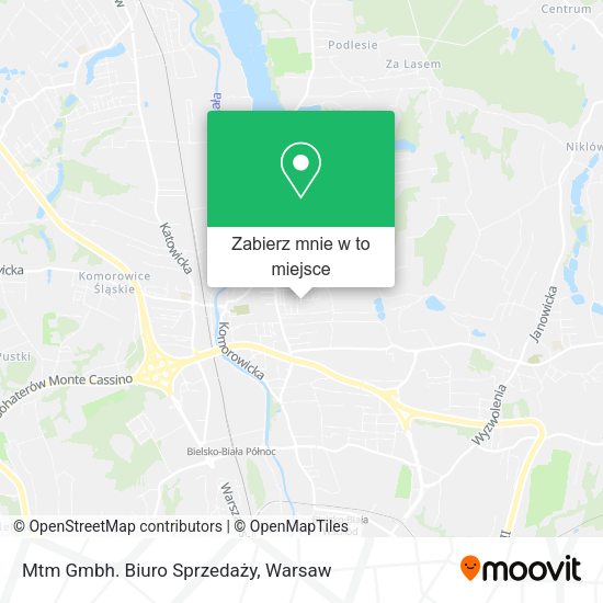 Mapa Mtm Gmbh. Biuro Sprzedaży