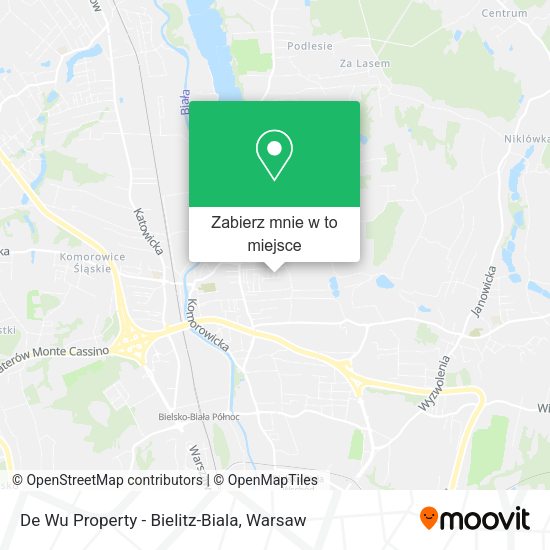 Mapa De Wu Property - Bielitz-Biala