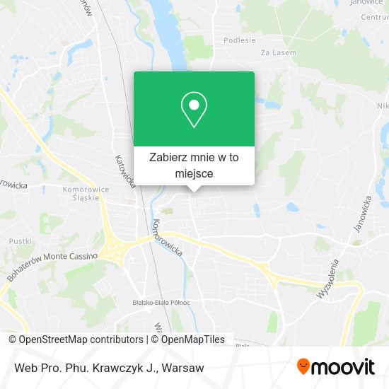 Mapa Web Pro. Phu. Krawczyk J.