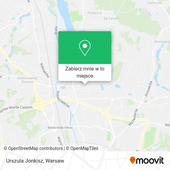 Mapa Urszula Jonkisz