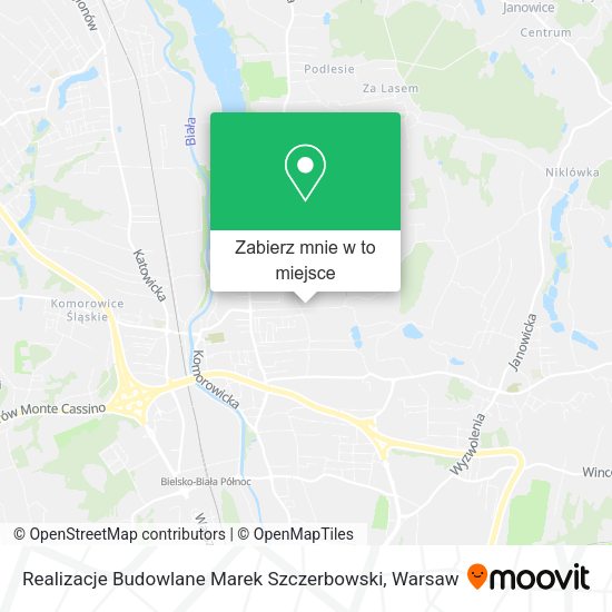 Mapa Realizacje Budowlane Marek Szczerbowski