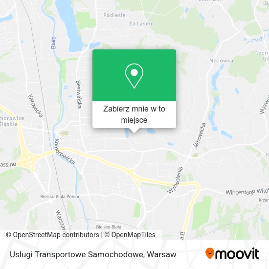 Mapa Uslugi Transportowe Samochodowe