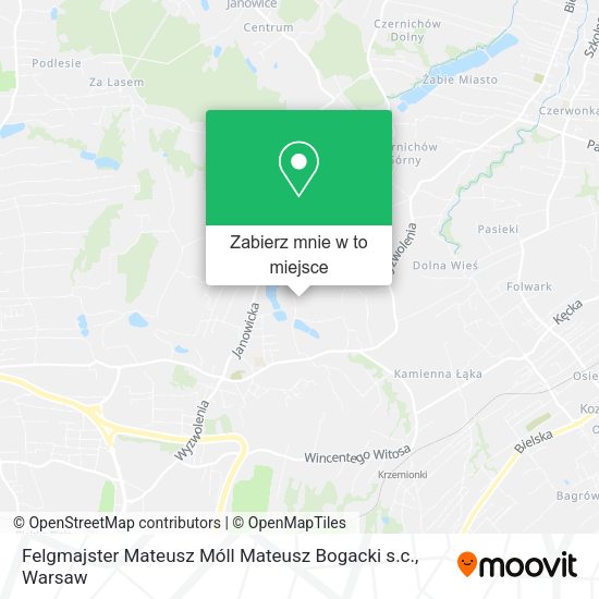 Mapa Felgmajster Mateusz Móll Mateusz Bogacki s.c.