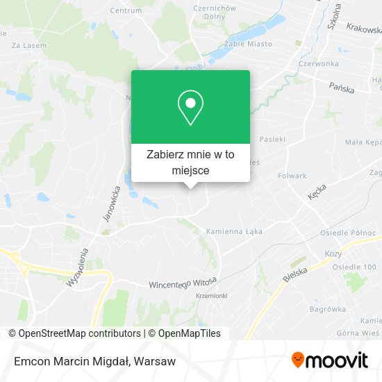 Mapa Emcon Marcin Migdał