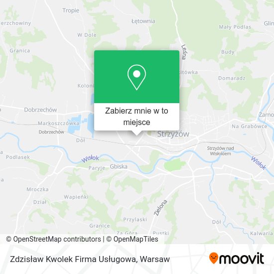 Mapa Zdzisław Kwolek Firma Usługowa