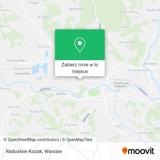 Mapa Radosław Kozak