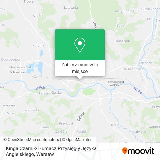 Mapa Kinga Czarnik-Tłumacz Przysięgły Języka Angielskiego