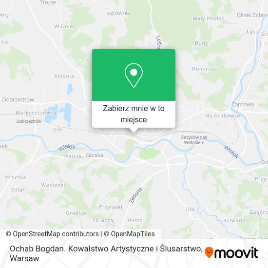 Mapa Ochab Bogdan. Kowalstwo Artystyczne i Ślusarstwo