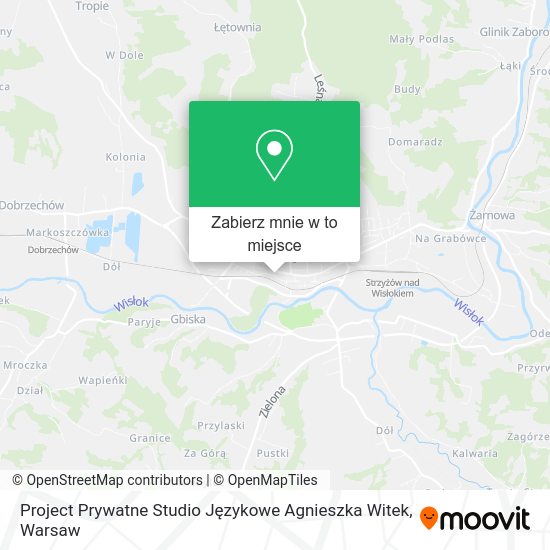 Mapa Project Prywatne Studio Językowe Agnieszka Witek