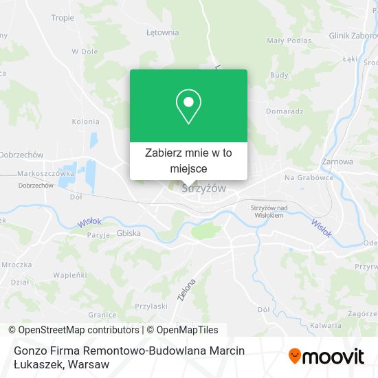 Mapa Gonzo Firma Remontowo-Budowlana Marcin Łukaszek