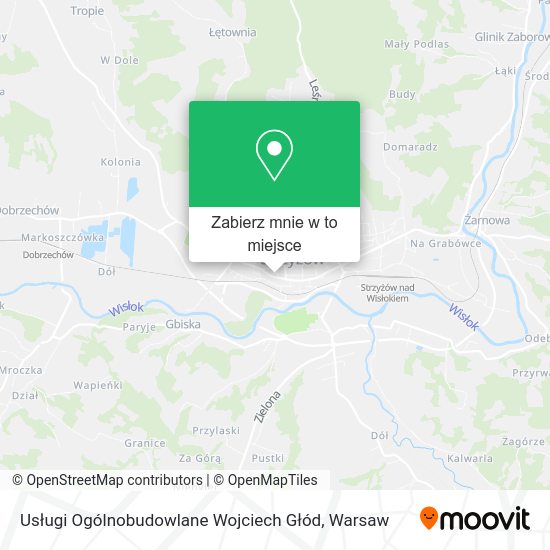 Mapa Usługi Ogólnobudowlane Wojciech Głód