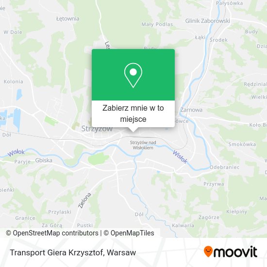 Mapa Transport Giera Krzysztof