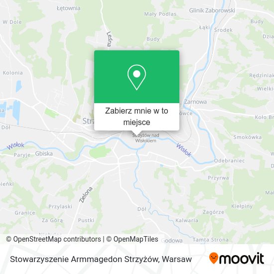 Mapa Stowarzyszenie Armmagedon Strzyżów