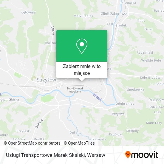 Mapa Uslugi Transportowe Marek Skalski