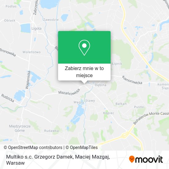 Mapa Multiko s.c. Grzegorz Damek, Maciej Mazgaj