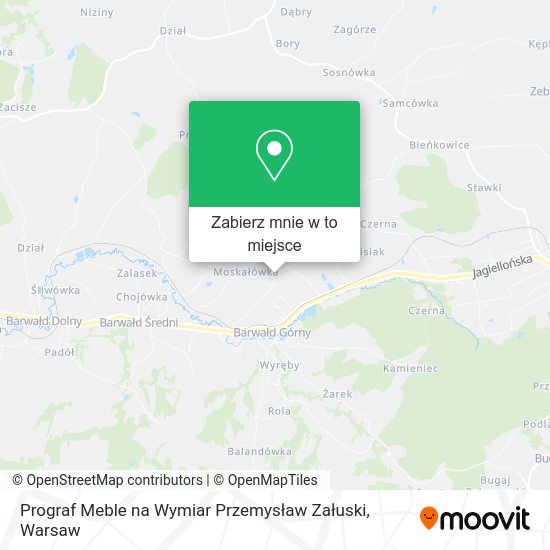 Mapa Prograf Meble na Wymiar Przemysław Załuski