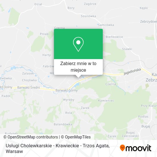 Mapa Usługi Cholewkarskie - Krawieckie - Trzos Agata