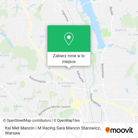 Mapa Ital Met Mancin i M Racing Sara Mancin Starowicz