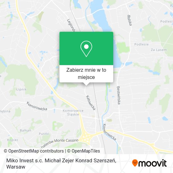 Mapa Miko Invest s.c. Michał Zejer Konrad Szerszeń