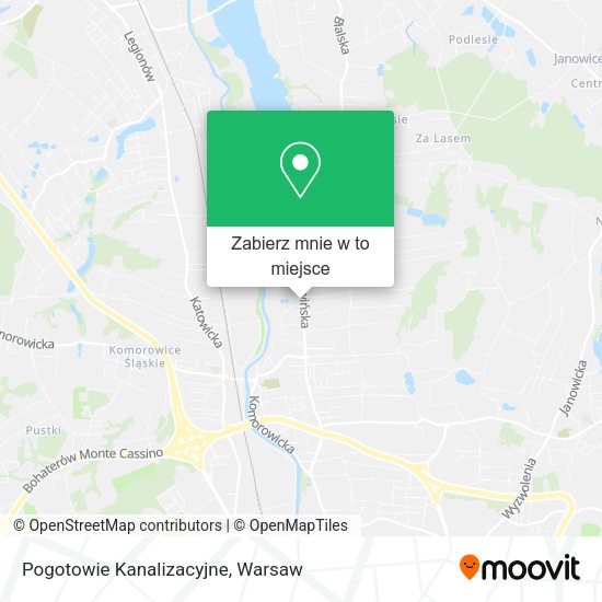 Mapa Pogotowie Kanalizacyjne