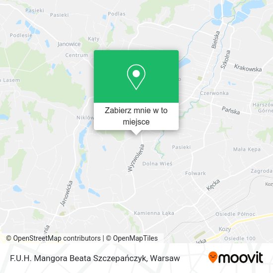 Mapa F.U.H. Mangora Beata Szczepańczyk