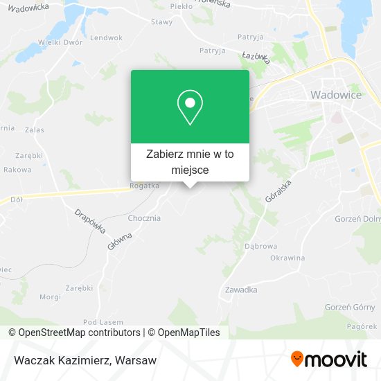 Mapa Waczak Kazimierz