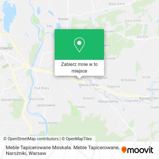 Mapa Meble Tapicerowane Moskała. Meble Tapicerowane, Narożniki