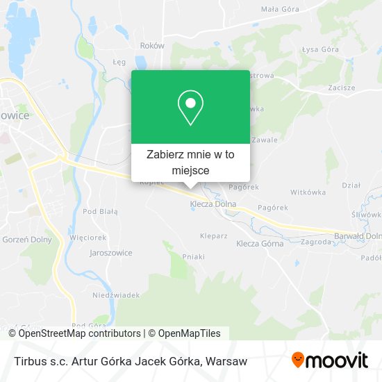 Mapa Tirbus s.c. Artur Górka Jacek Górka