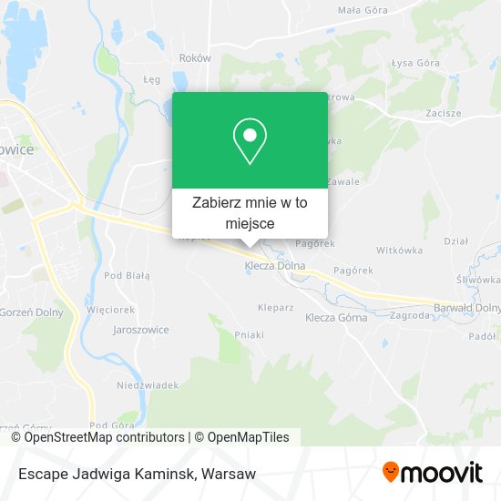 Mapa Escape Jadwiga Kaminsk