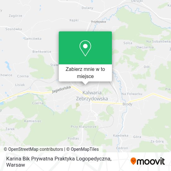 Mapa Karina Bik Prywatna Praktyka Logopedyczna