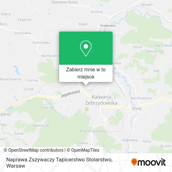 Mapa Naprawa Zszywaczy Tapicerstwo Stolarstwo