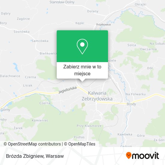 Mapa Brózda Zbigniew