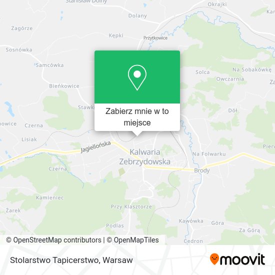 Mapa Stolarstwo Tapicerstwo