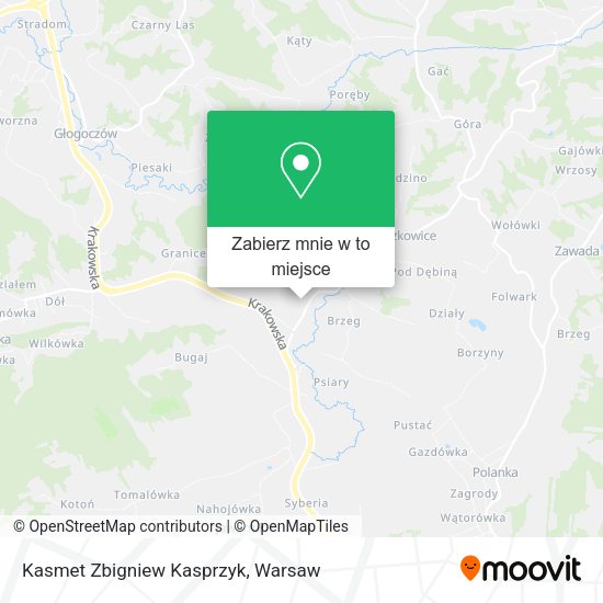 Mapa Kasmet Zbigniew Kasprzyk