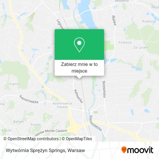 Mapa Wytwórnia Sprężyn Springs