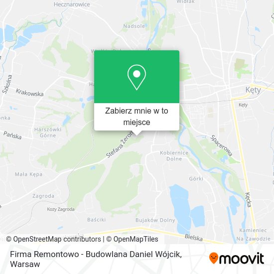 Mapa Firma Remontowo - Budowlana Daniel Wójcik