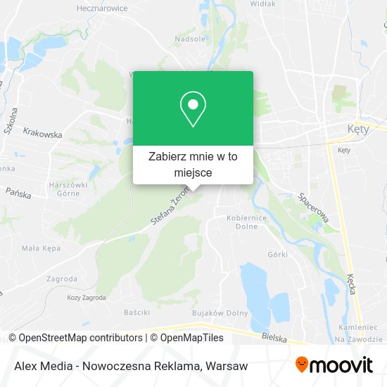 Mapa Alex Media - Nowoczesna Reklama