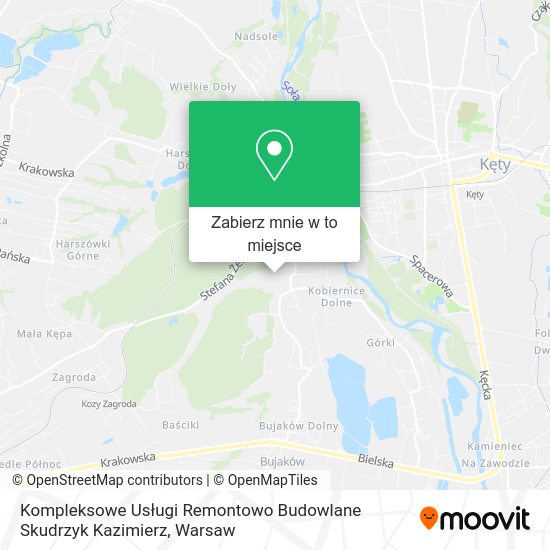 Mapa Kompleksowe Usługi Remontowo Budowlane Skudrzyk Kazimierz