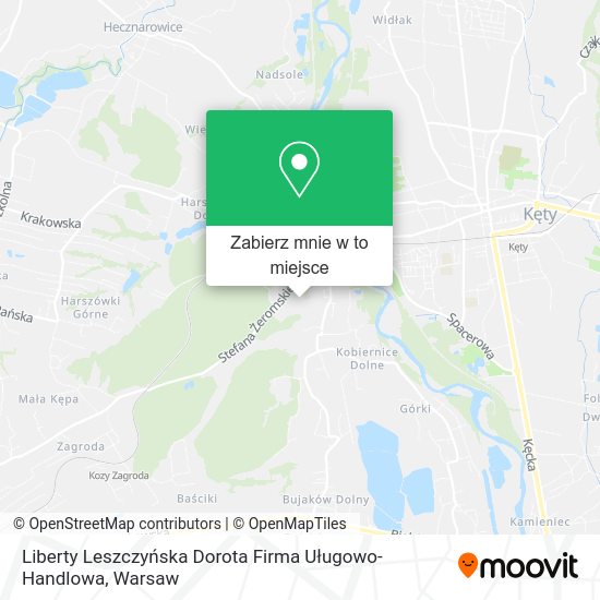 Mapa Liberty Leszczyńska Dorota Firma Uługowo-Handlowa