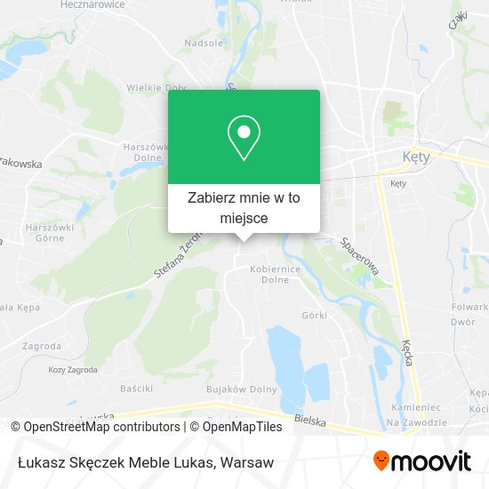 Mapa Łukasz Skęczek Meble Lukas