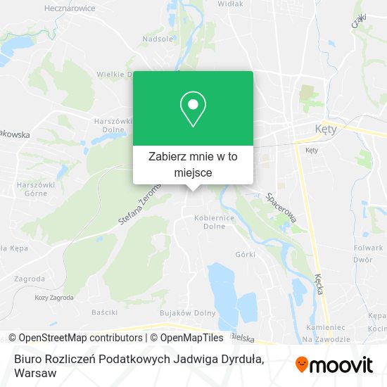 Mapa Biuro Rozliczeń Podatkowych Jadwiga Dyrduła