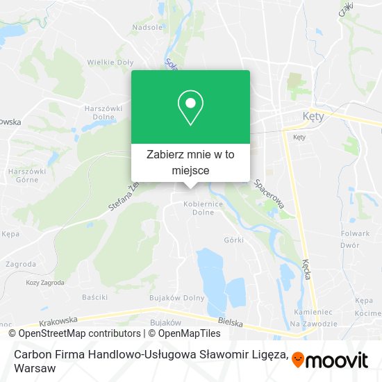 Mapa Carbon Firma Handlowo-Usługowa Sławomir Ligęza