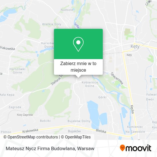 Mapa Mateusz Nycz Firma Budowlana